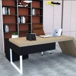 Meja Kantor Custom Modern