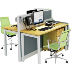 Partisi Kantor Donati DWS 2 Seat