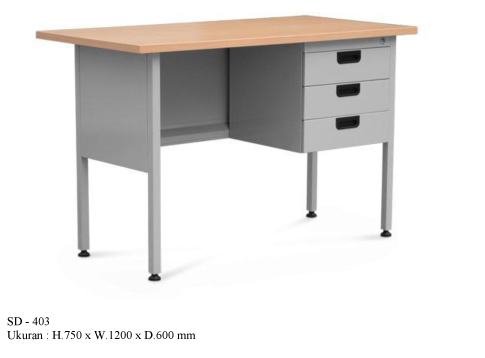 Meja Kantor Alba SD 403