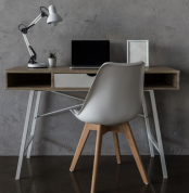 Custom Meja Kantor Kayu Solid Berkualitas