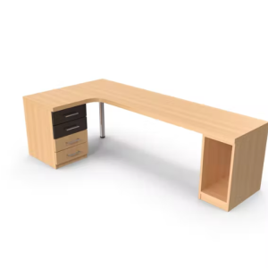 Custom Meja Kantor Letter L