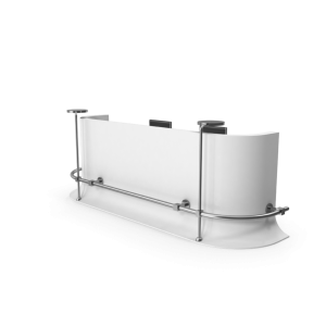 Jual Custom Meja Resepsionis Minimalis