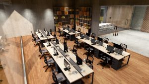 Jual Meja Custom Partisi Jakarta Modern