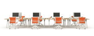 Jual Meja Partisi Kantor Murah Jakarta 8 set