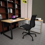 Meja Custom Direktur Jakarta