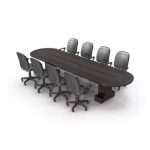 Meja Custom Resepsionis Kantor
