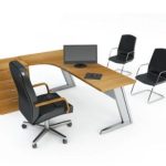Meja Direktur Custom Desain Minimalis