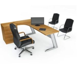 Meja Direktur Custom Desain Minimalis