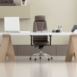 Meja Kantor Custom Desain Aestetik