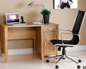 Meja Kantor Custom Kayu