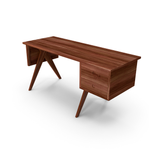 Meja Kantor Custom Kayu Solid