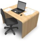 Meja Kantor Custom Minimalis