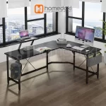 Meja Kerja Letter L Homedoki