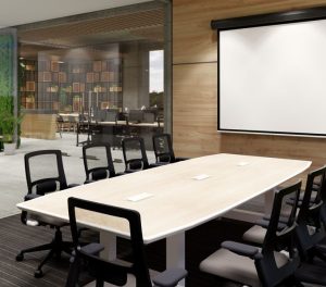 Meja Meeting Custom Minimalis