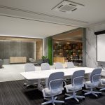 Meja Meeting Custom Modern Jakarta