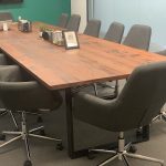 Meja Meeting Murah Custom Kayu Jakarta