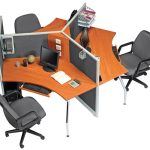 Meja Partisi Arkadia Slim 3