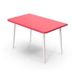 Meja makan kantor Merah Putih Desain Kekinian