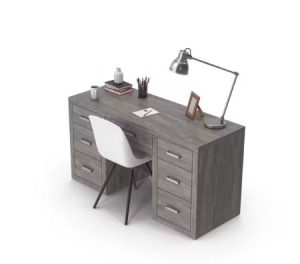 jual meja Custom Direktur 1Set Grey