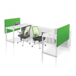 Meja Kantor Partisi Indachi 2 Set