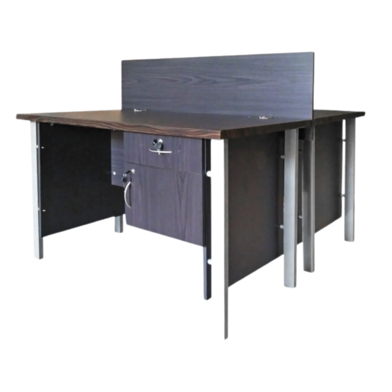 Meja Kerja Kantor Orbitrend OST 1061 + OSP 1240