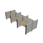 Meja Partisi Highpoint FFM H100 6 Worker 02