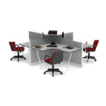 Meja Partisi Highpoint Vibe 4 Staff