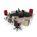 Meja Partisi Highpoint Vibe Conf V3