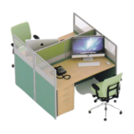 Partisi Kantor Uno 01 Series Slim 2 Staff