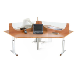 Workstation Meja Partisi Kantor Aditech MWS 01 (LK)